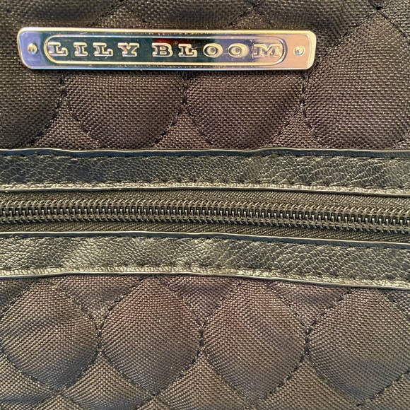 Lily Bloom Black Quility Crossbody Bag - Picture 2 of 16